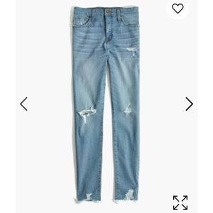 High Rise Madewell Skinny Jeans. Size 28. Like New